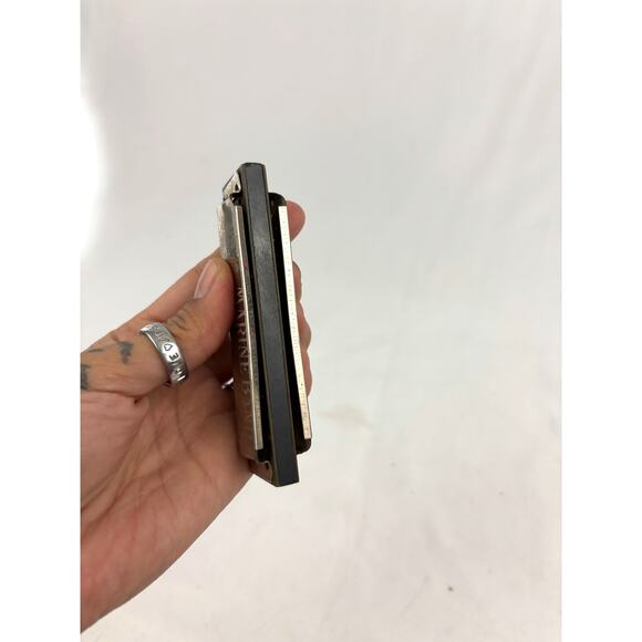 Vintage M Hohner's Harmonica Marine Band Germany Key of C - Picture 15 of 16